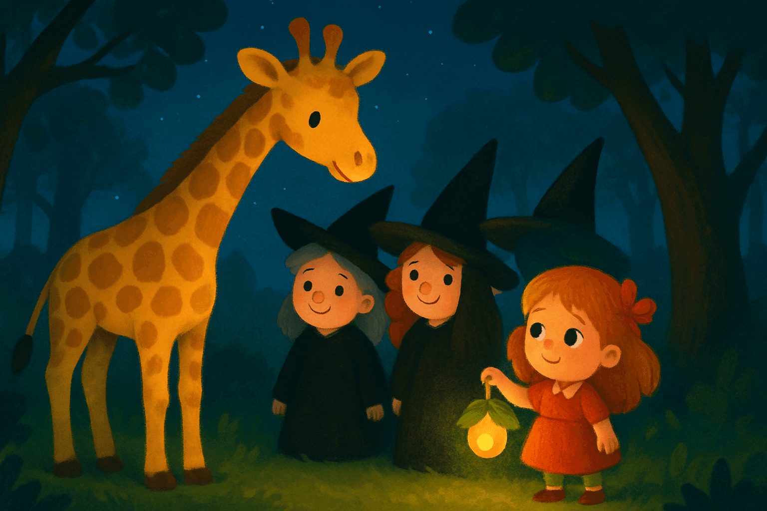 Hela, Mądre Wiedźmy i Żyrafa na Leśnej Polanie