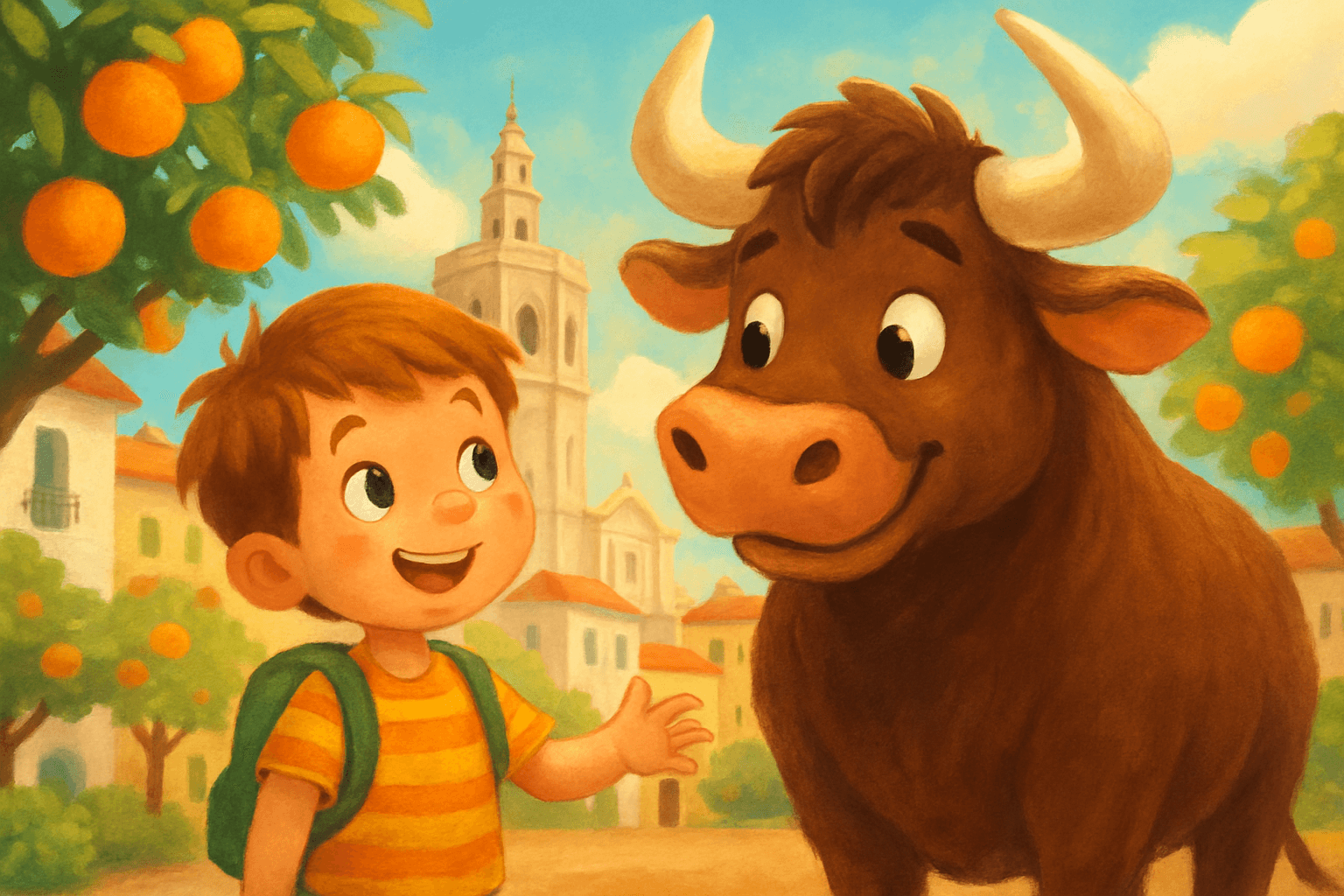 Krzysio, Byk i tajemnica Walencji w Światowy Dzień Języka Hiszpańskiego