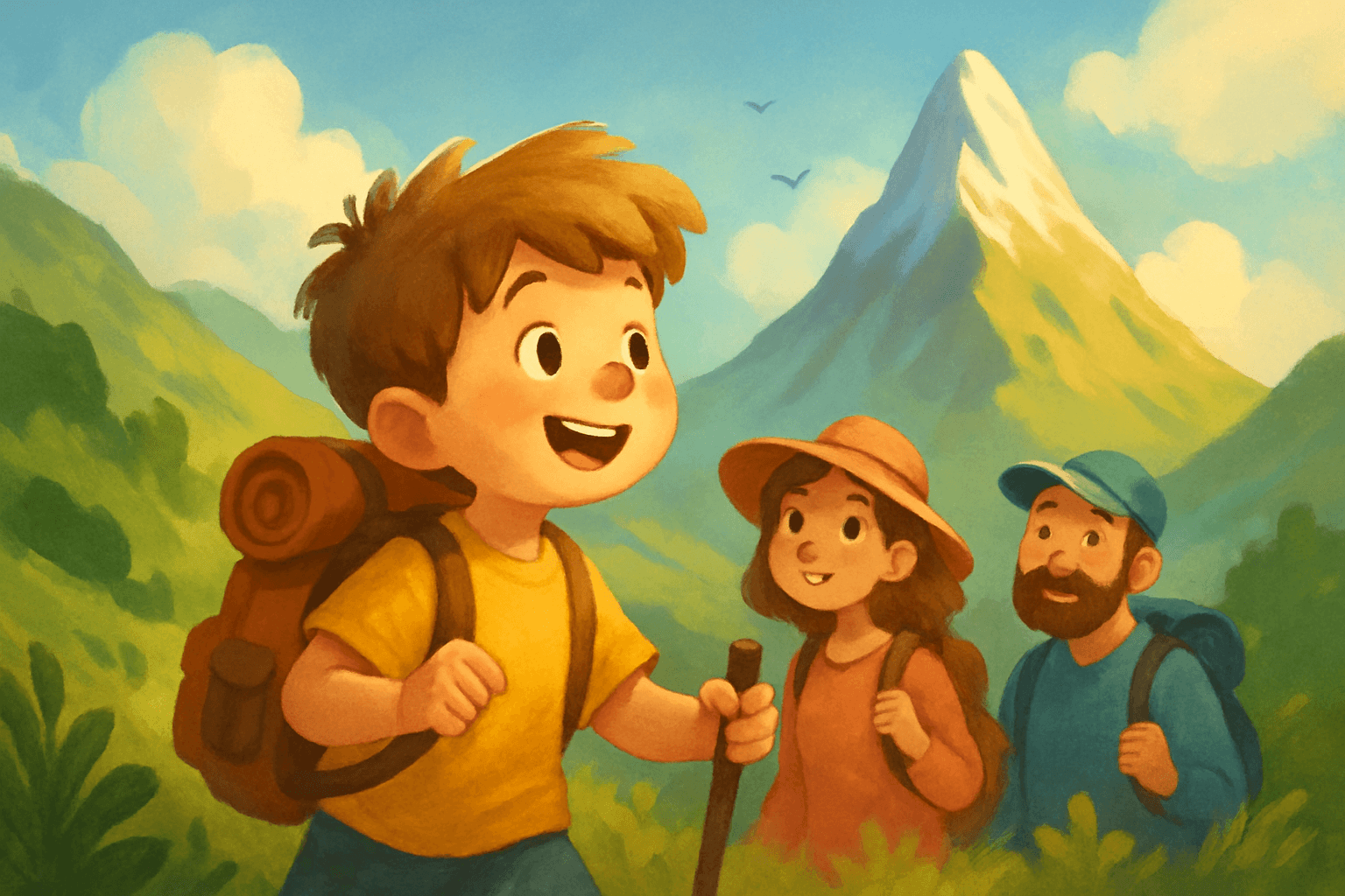 Paweł i Górski Szczyt Odwagi